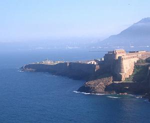 Mers el kebir LE FORT DEPUIS L ESCARGOT